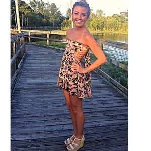 One teaspoon sleeveless open back dress